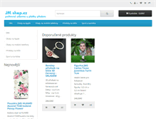 Tablet Screenshot of jmshop.cz
